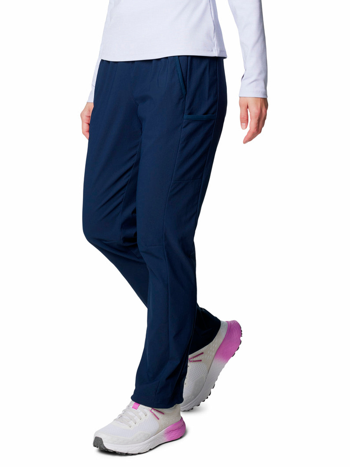 Pantalón Mujer Leslie Pull Azul Columbia