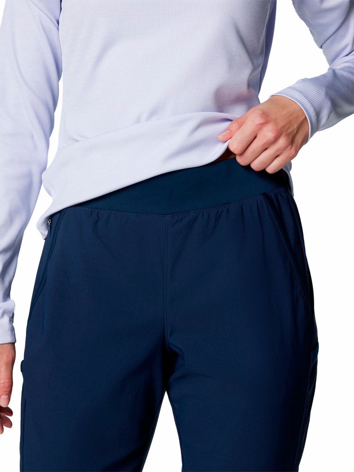 Pantalón Mujer Leslie Pull Azul Columbia