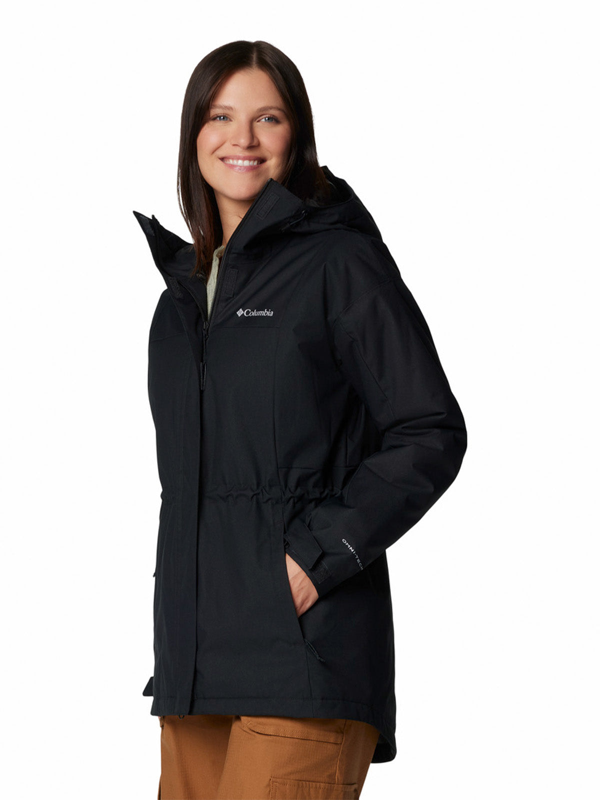Parka Mujer Hikebound II Long Insulated Negro Columbia