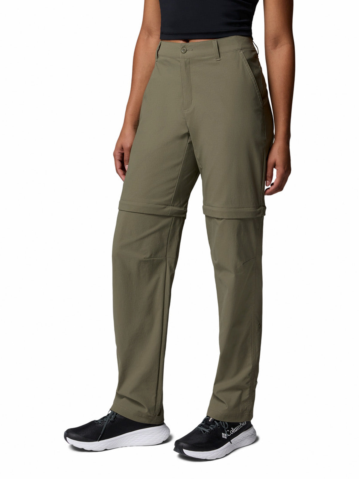 Pantalón Mujer Leslie Convertible Verde Columbia