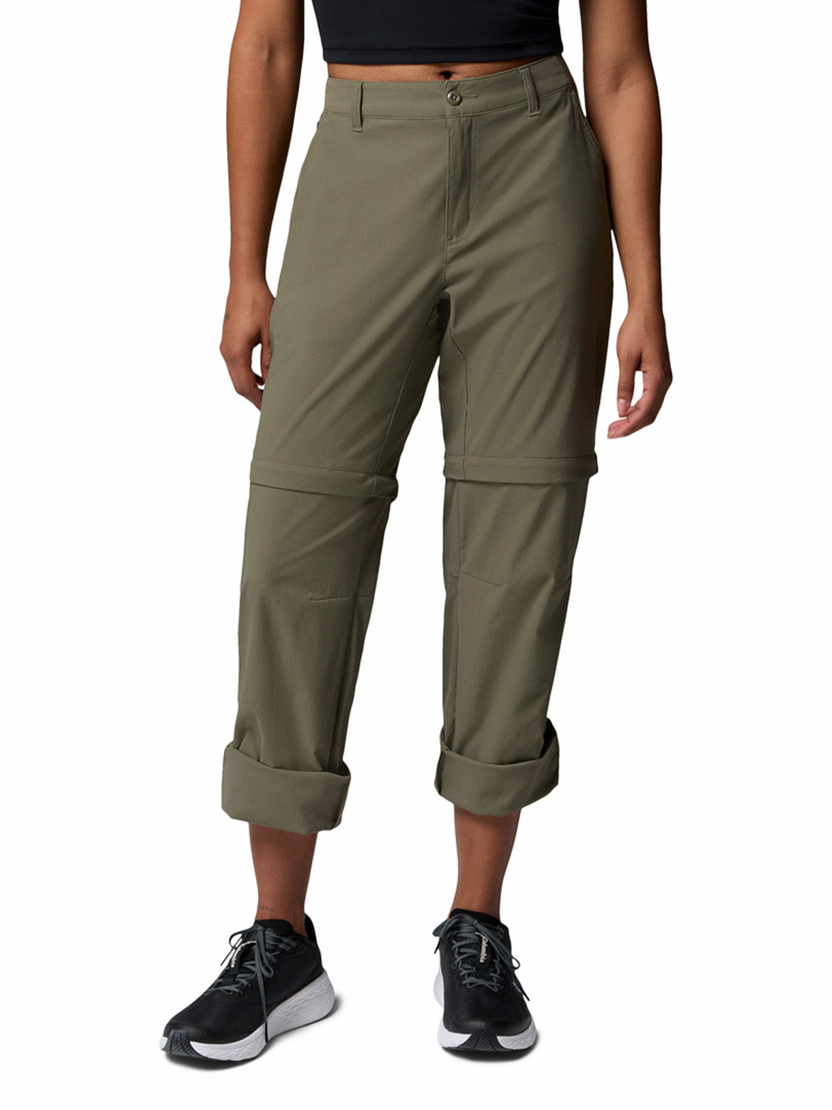 Pantalón Mujer Leslie Convertible Verde Columbia