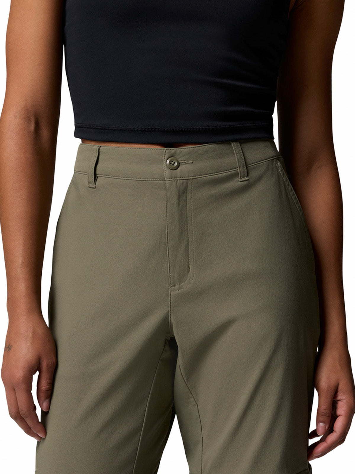 Pantalón Mujer Leslie Convertible Verde Columbia