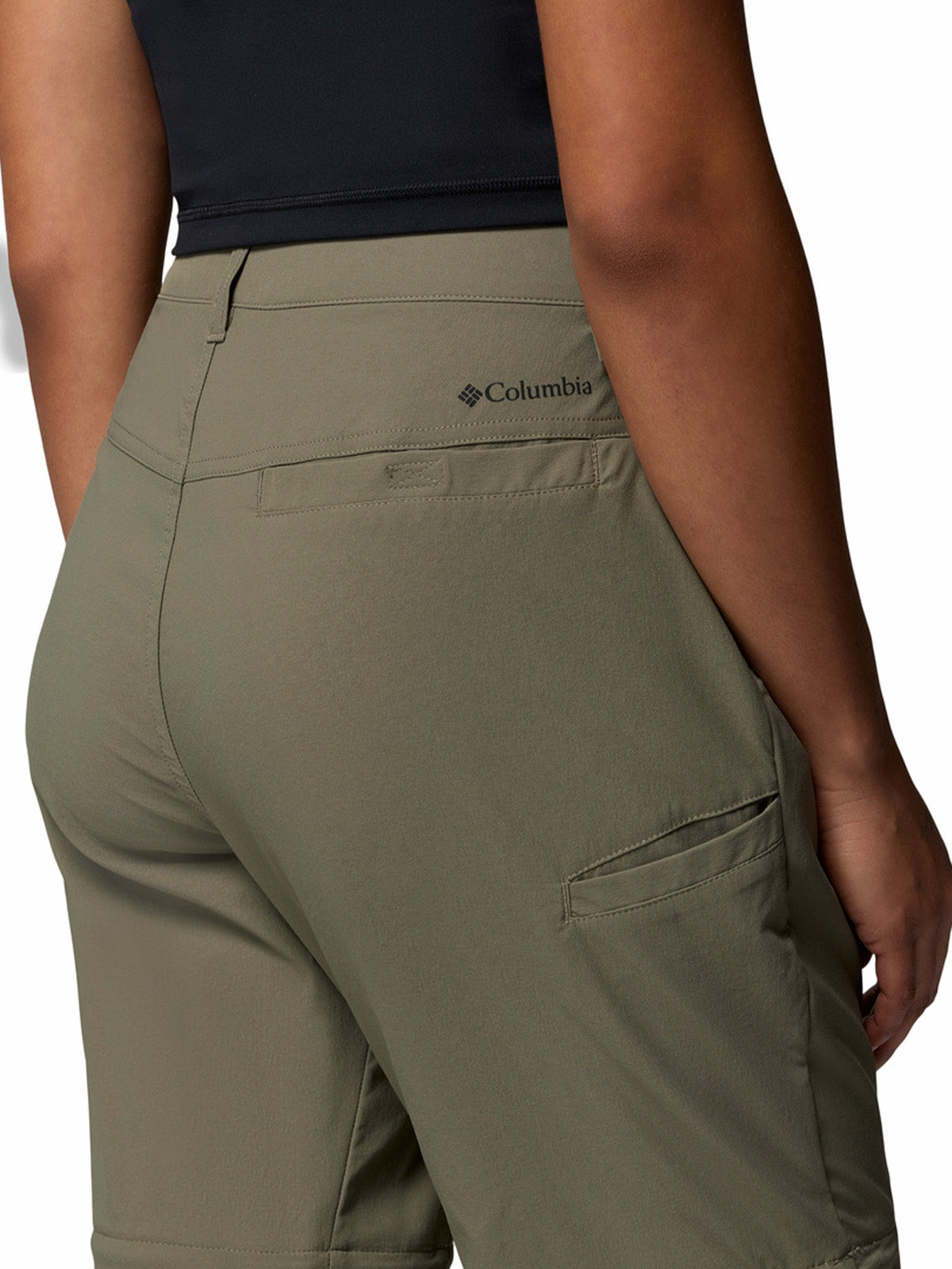 Pantalón Mujer Leslie Convertible Verde Columbia