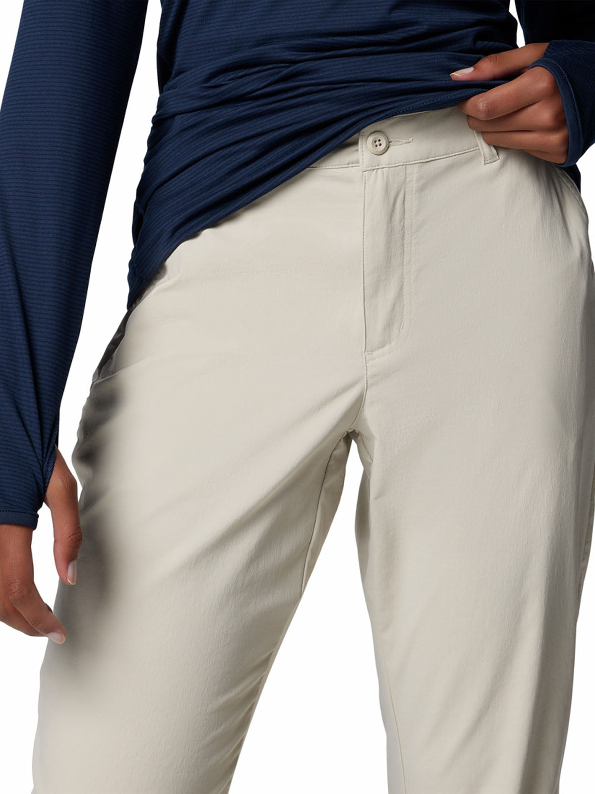 Pantalón Mujer Leslie Falls II Gris Columbia