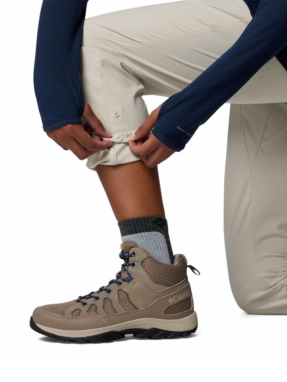 Pantalón Mujer Leslie Falls II Gris Columbia