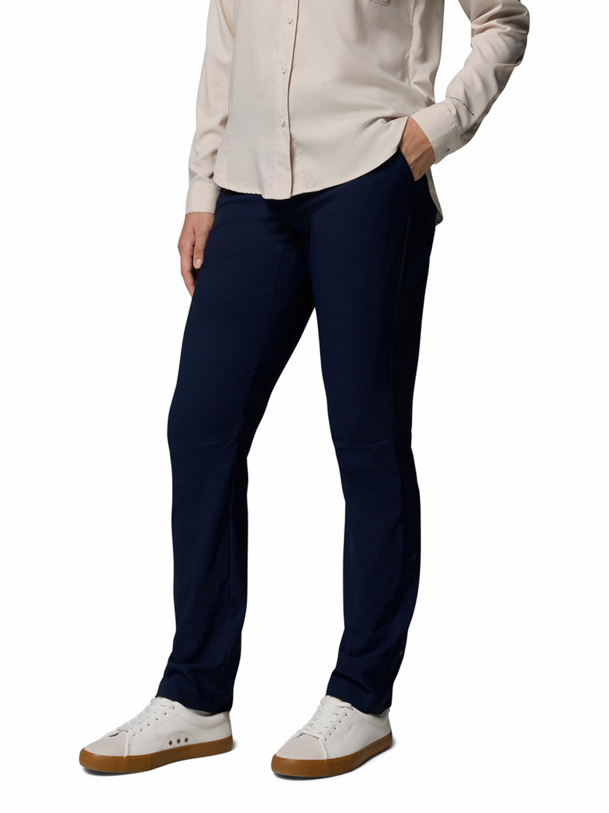 Pantalón Mujer Leslie Falls Pant II Azul Columbia