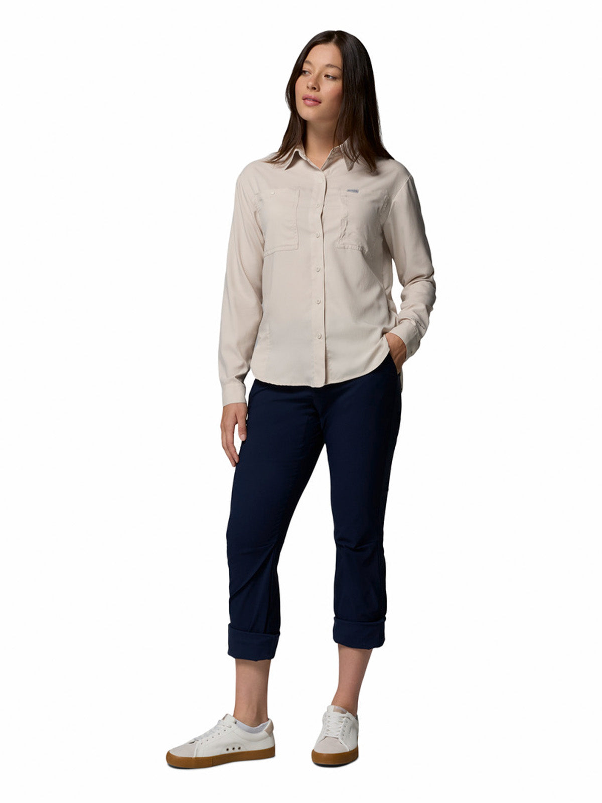 Pantalón Mujer Leslie Falls Pant II Azul Columbia