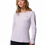Polera Manga Larga Mujer Sloan Ridge Morado Columbia