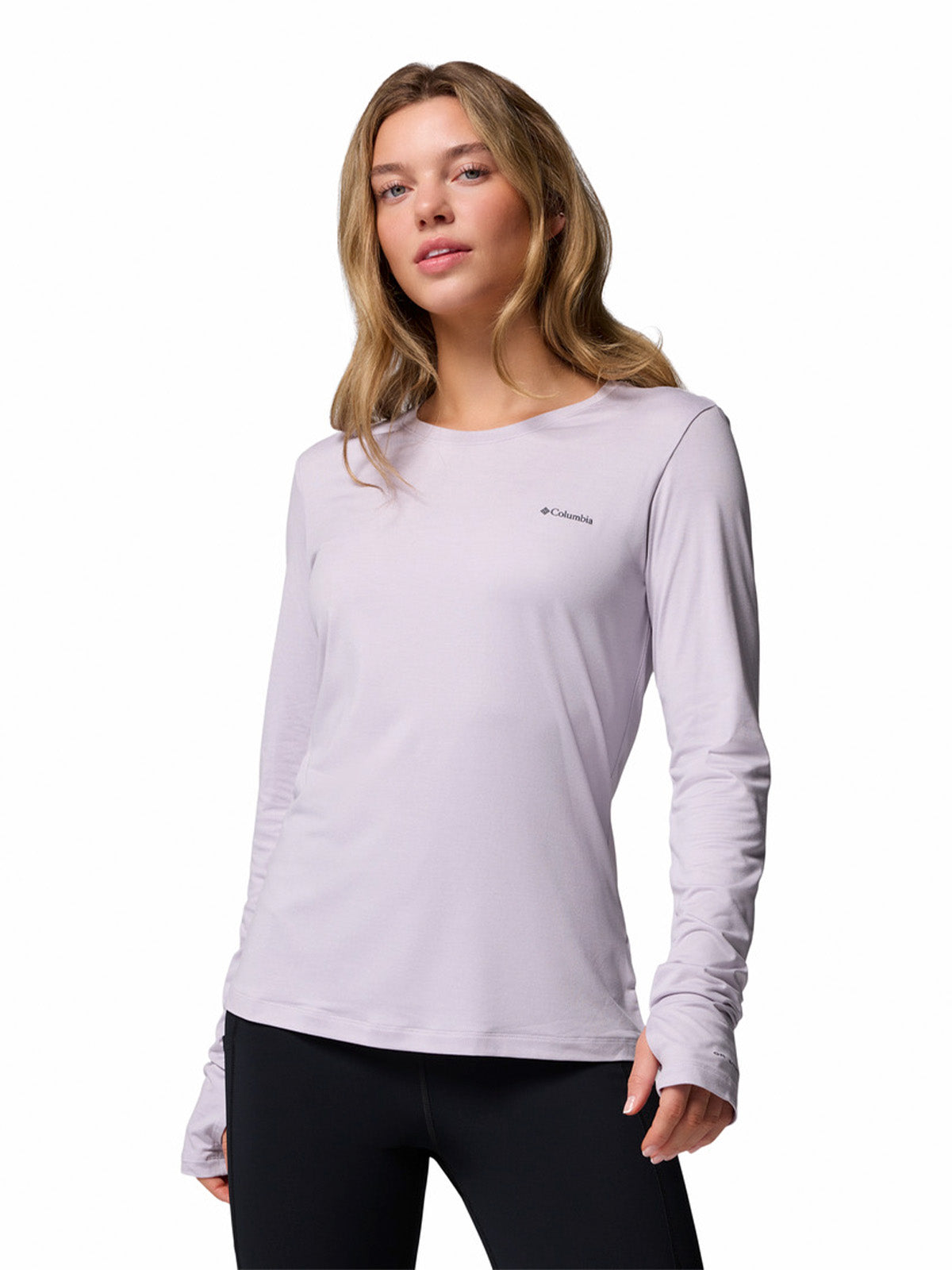 Polera Manga Larga Mujer Sloan Ridge Morado Columbia