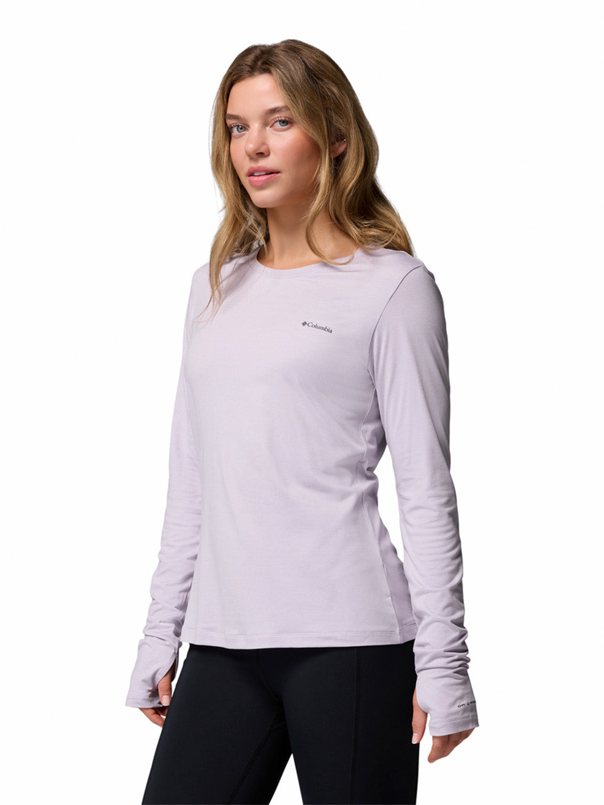 Polera Manga Larga Mujer Sloan Ridge Morado Columbia