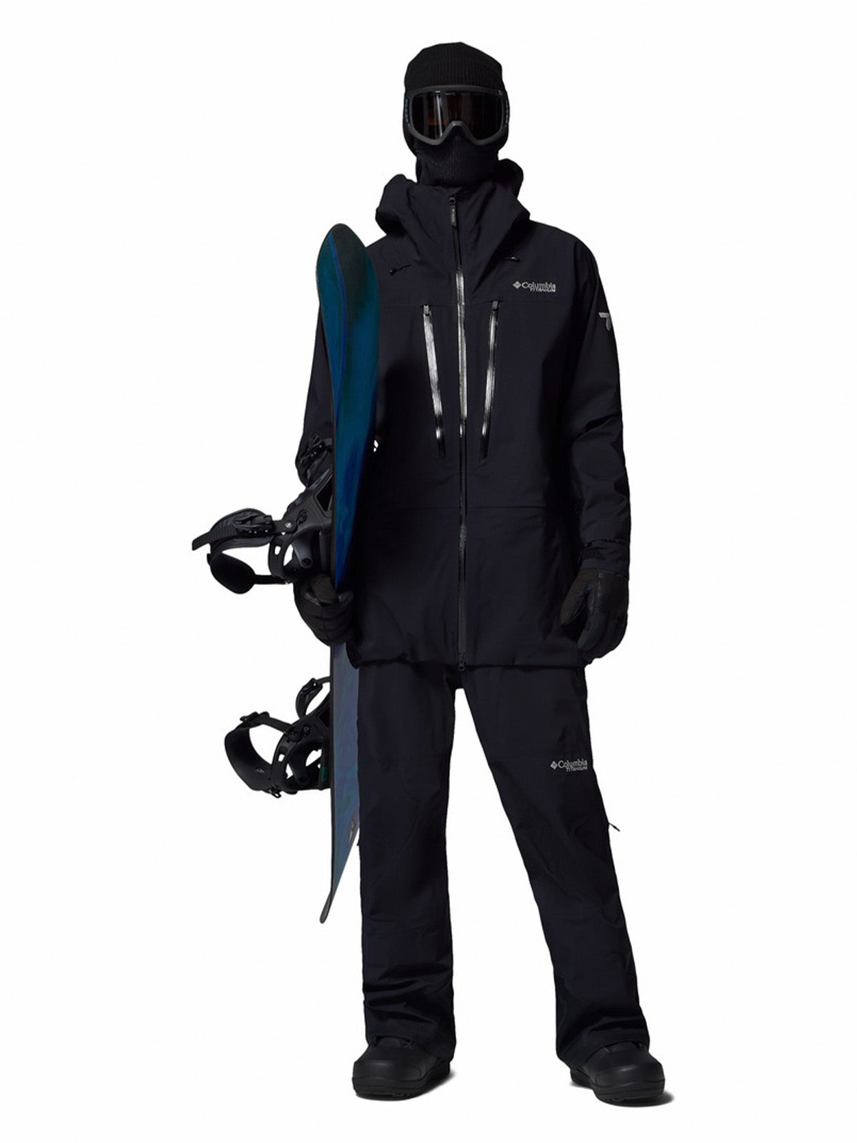 Cortaviento Hombre Platinum Peak II 3L Shell Negro Columbia