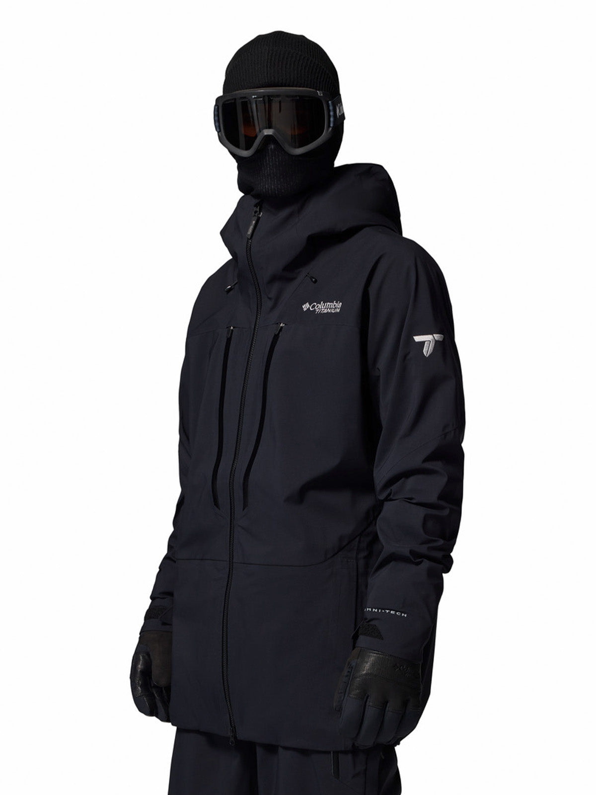 Cortaviento Hombre Platinum Peak II 3L Shell Negro Columbia