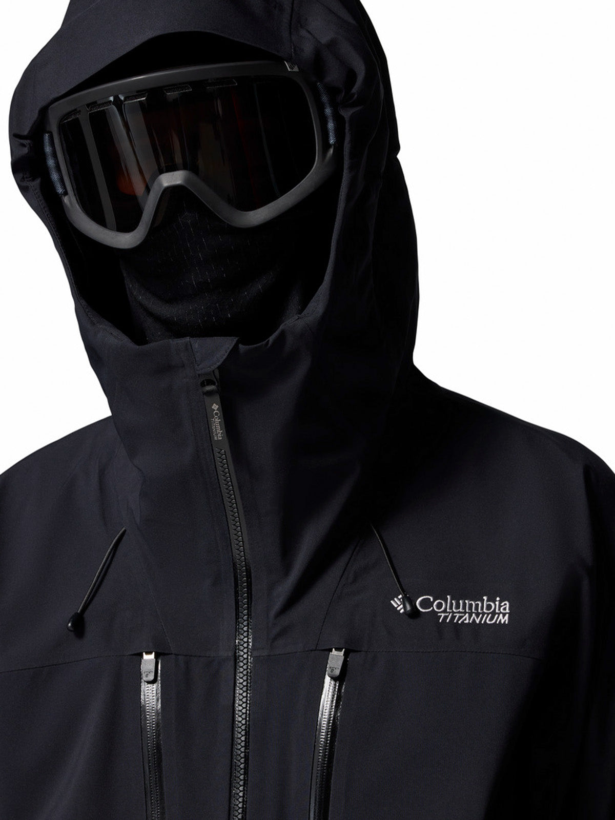 Cortaviento Hombre Platinum Peak II 3L Shell Negro Columbia