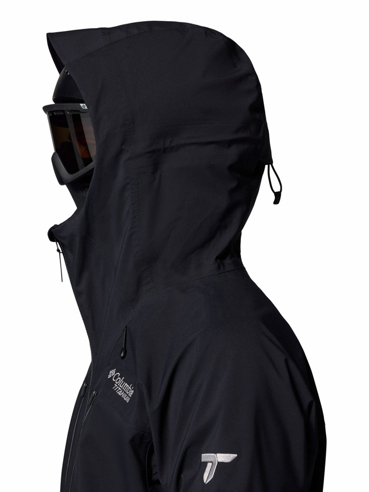 Cortaviento Hombre Platinum Peak II 3L Shell Negro Columbia
