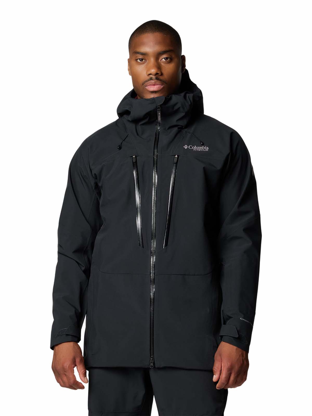Cortaviento Hombre Platinum II 3L Ski Negro Columbia