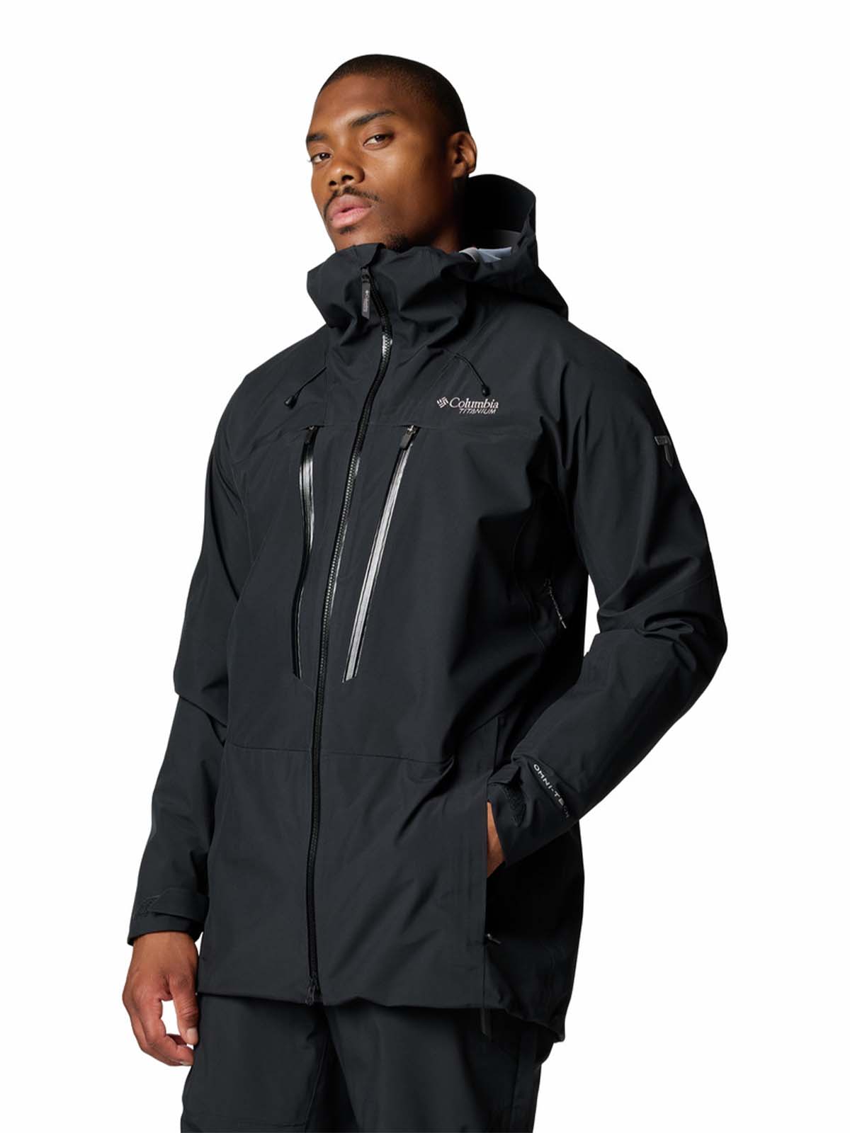 Cortaviento Hombre Platinum II 3L Ski Negro Columbia