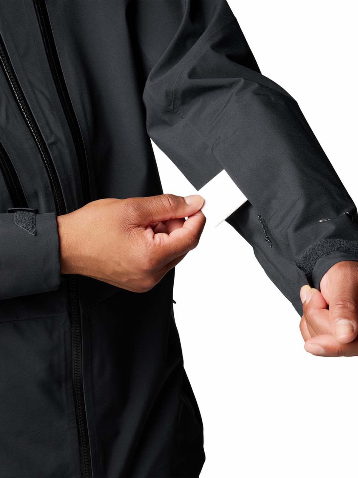 Cortaviento Hombre Platinum II 3L Ski Negro Columbia