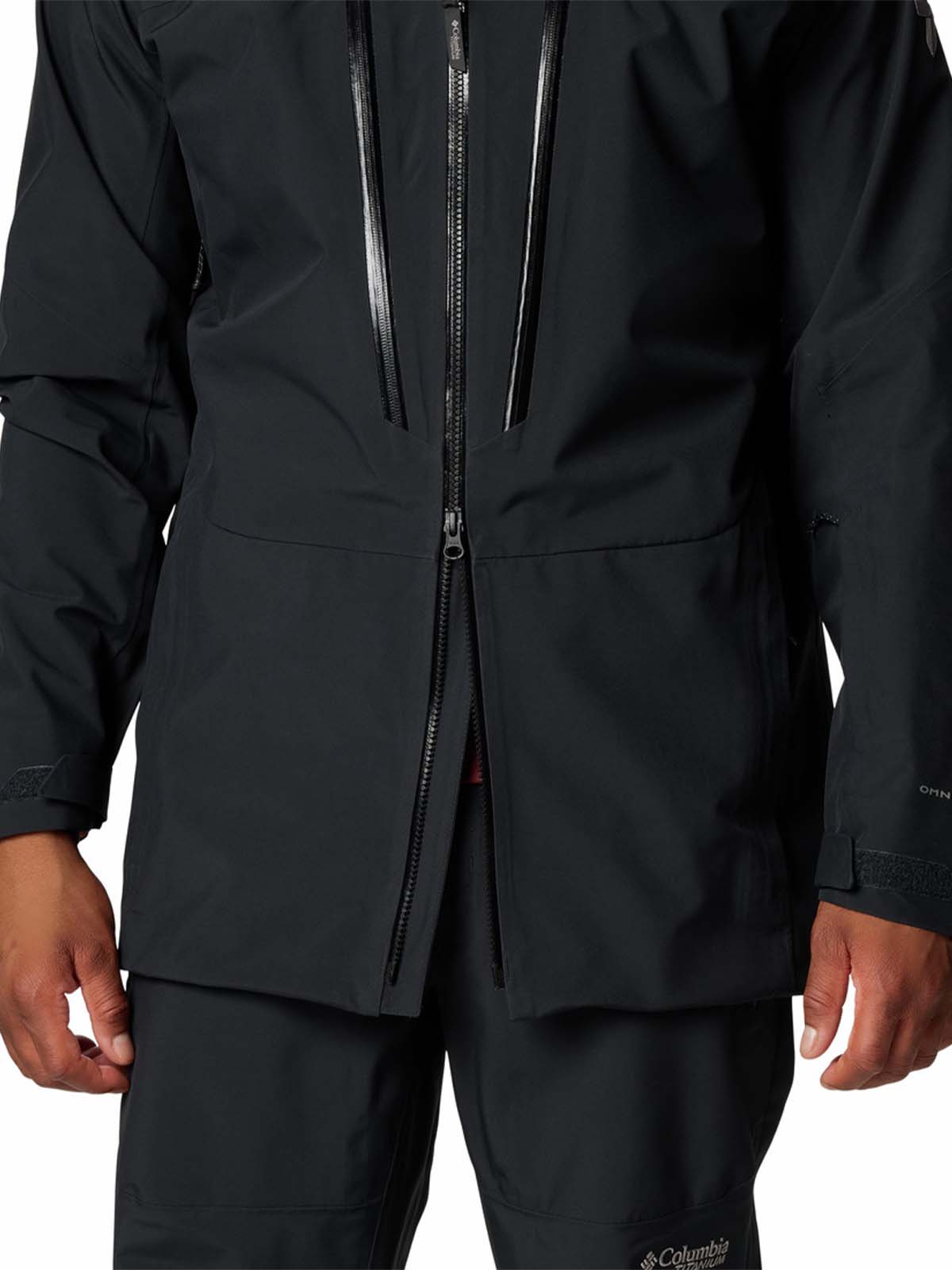 Cortaviento Hombre Platinum II 3L Ski Negro Columbia