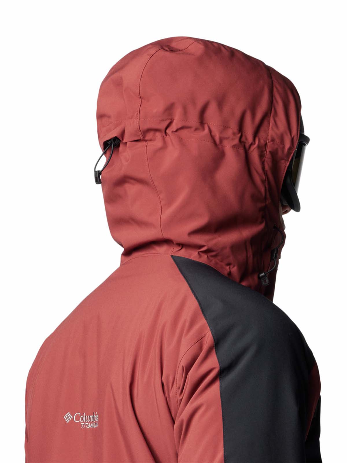 Cortaviento Hombre Highland Summit Ski Rojo Columbia