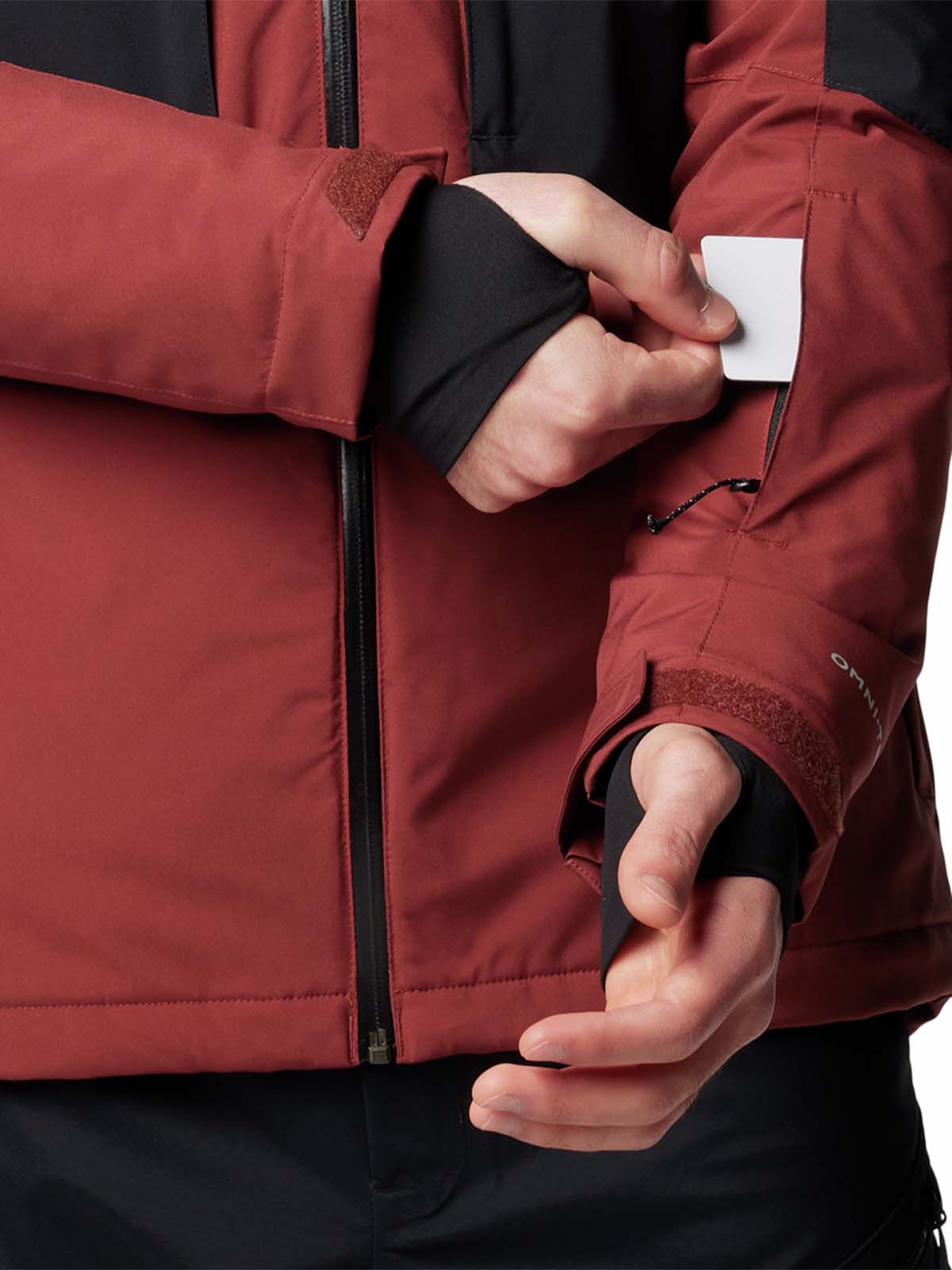 Cortaviento Hombre Highland Summit Ski Rojo Columbia