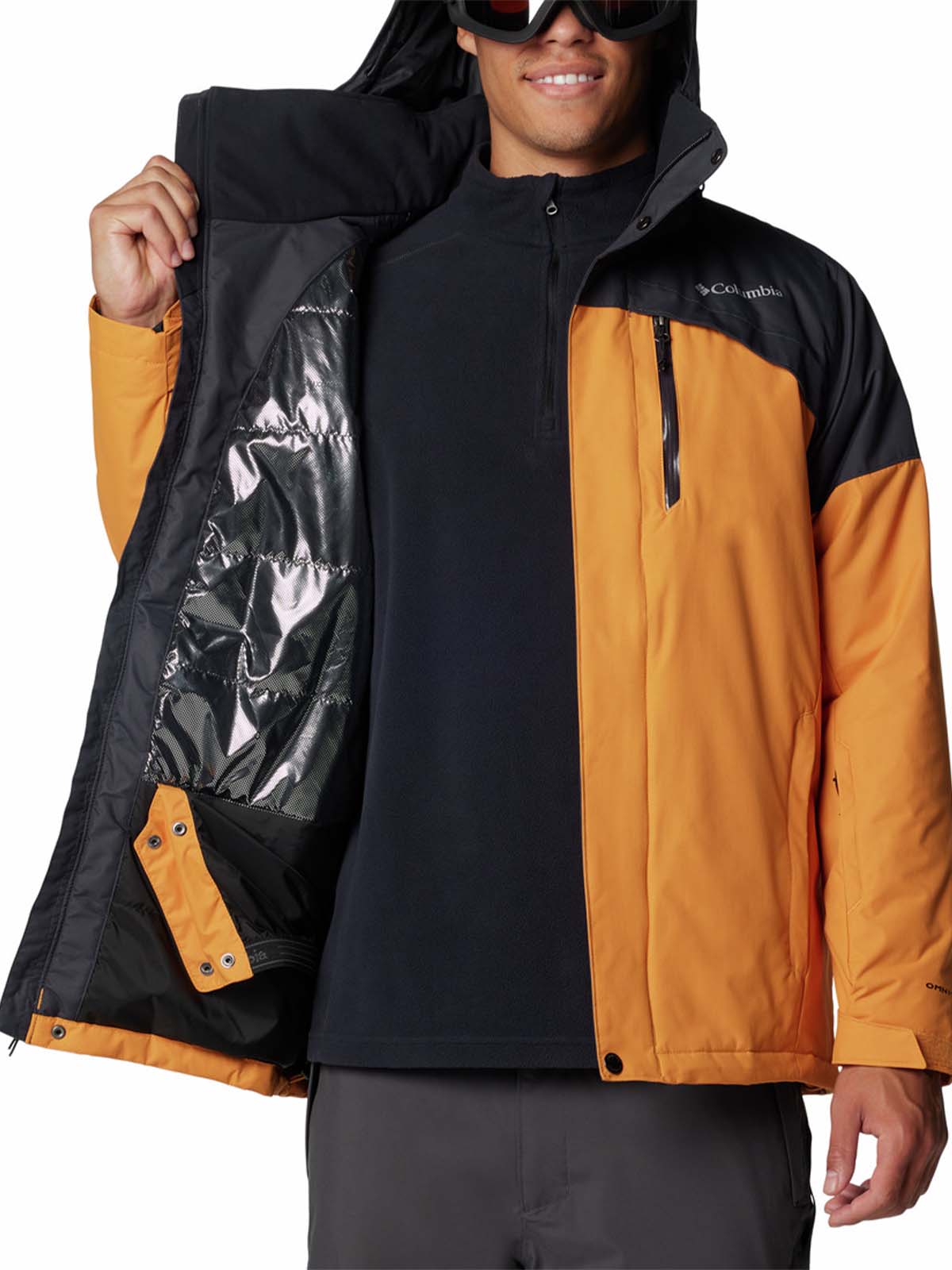 Parka Hombre Last Tracks Ski Amarillo Columbia