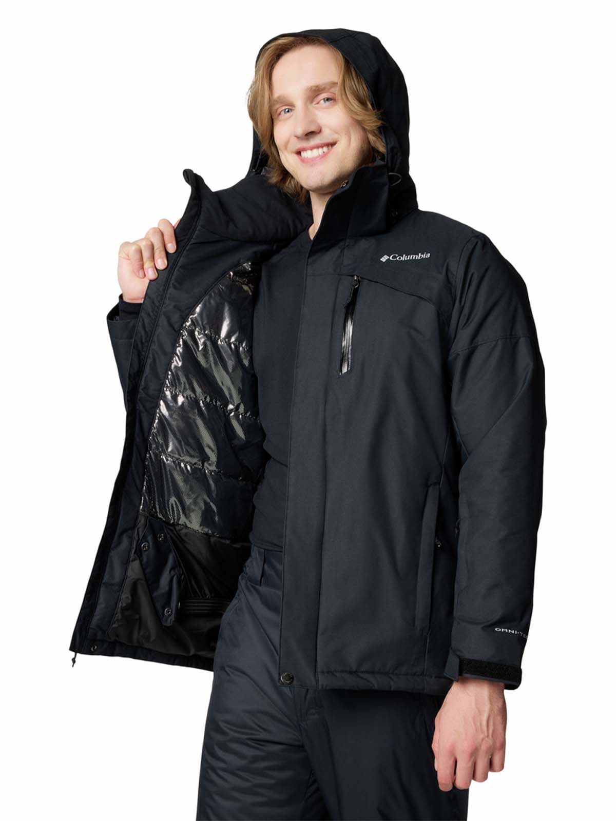 Parka Hombre Last Tracks Ski Negro Columbia