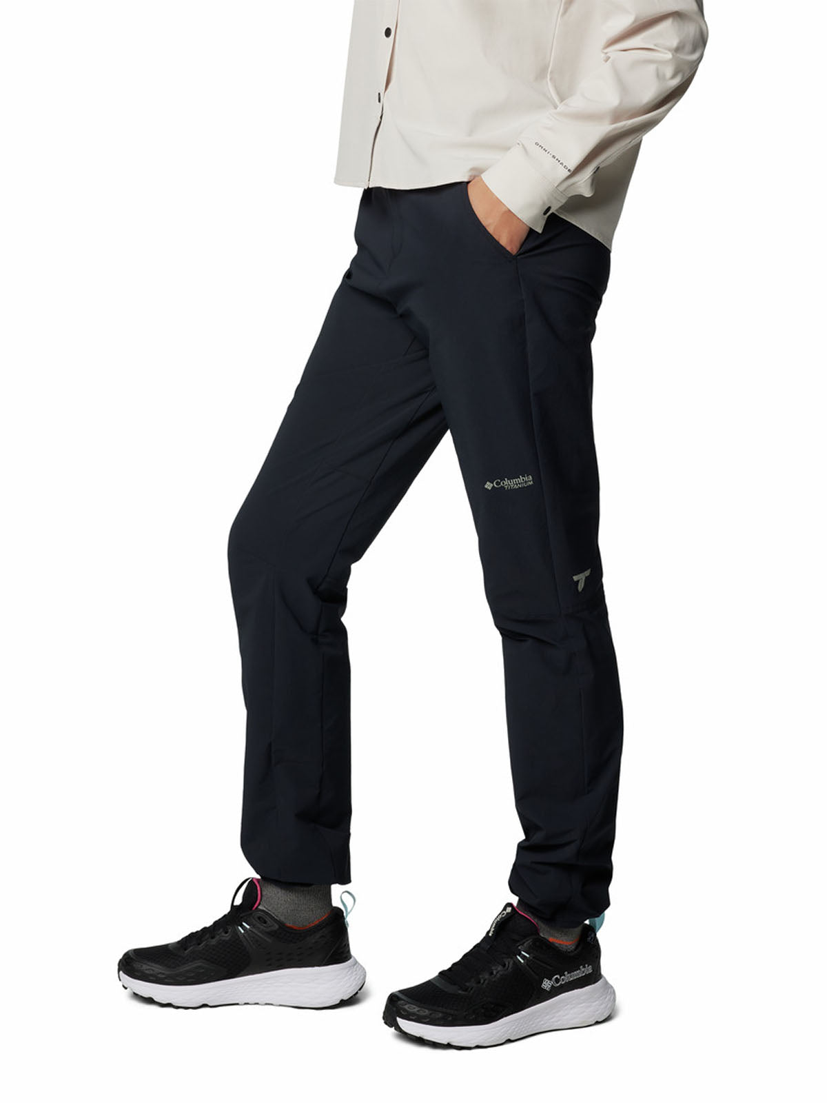 Pantalón Mujer Summit Valley Negro Columbia