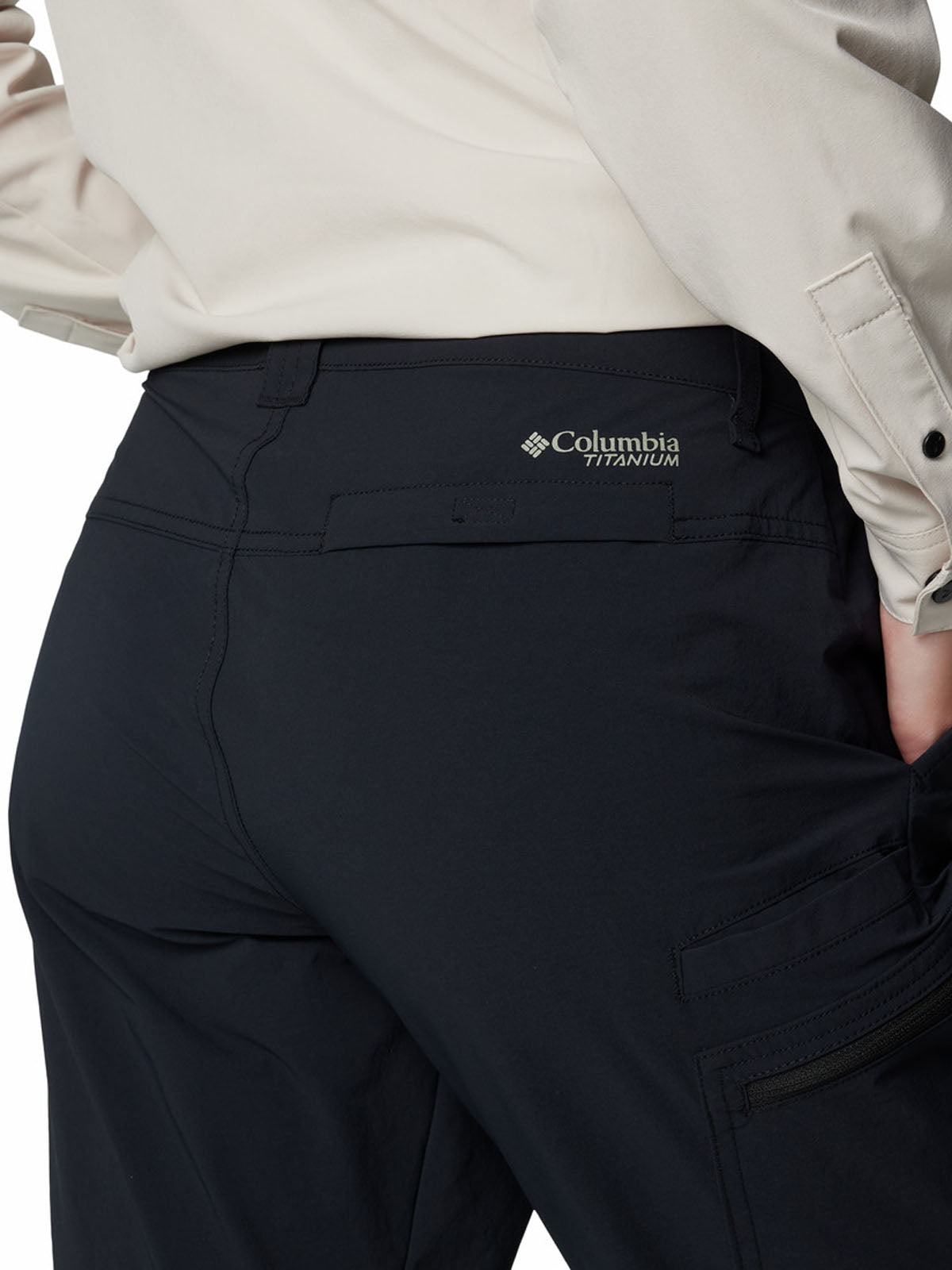 Pantalón Mujer Summit Valley Negro Columbia