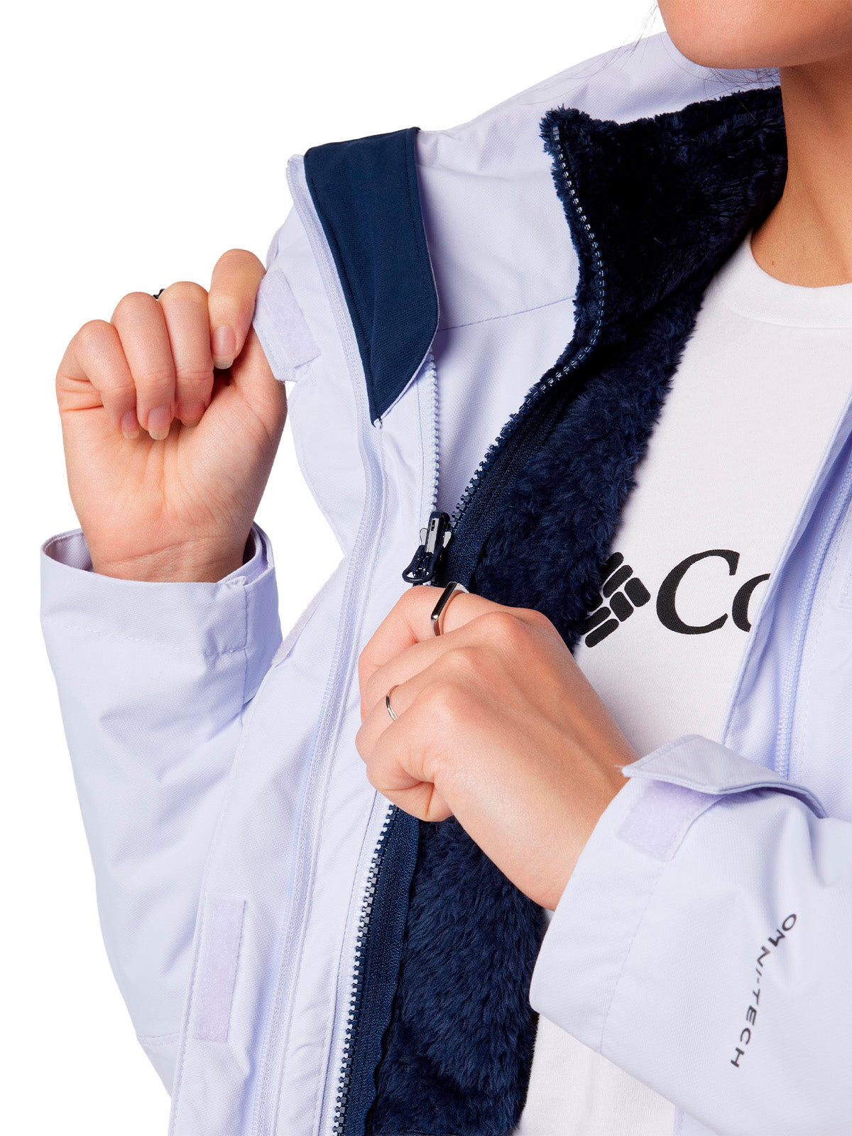 Parka Mujer Bugaboo III Celeste Columbia