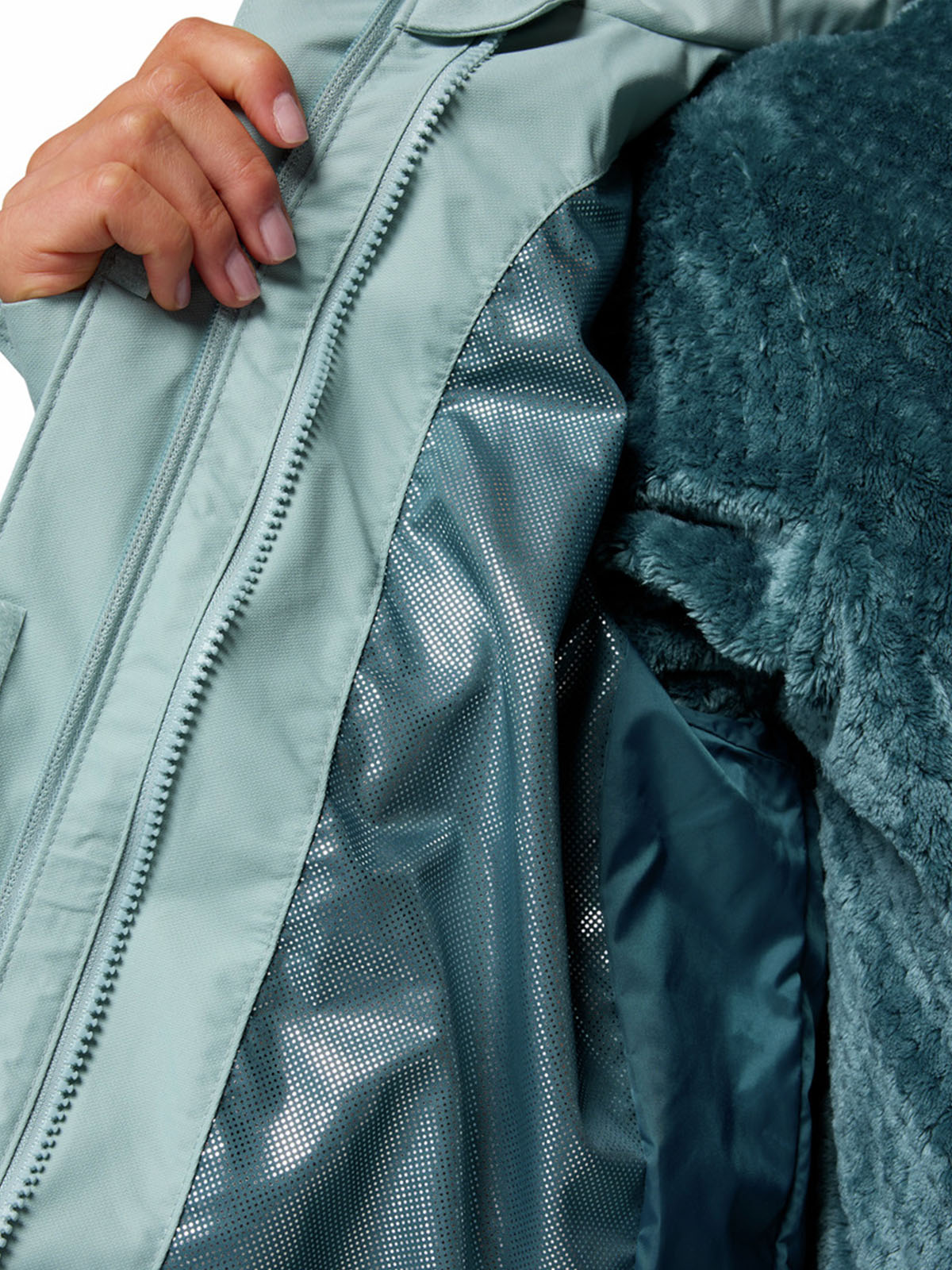 Parka Mujer Bugaboo III Celeste Columbia