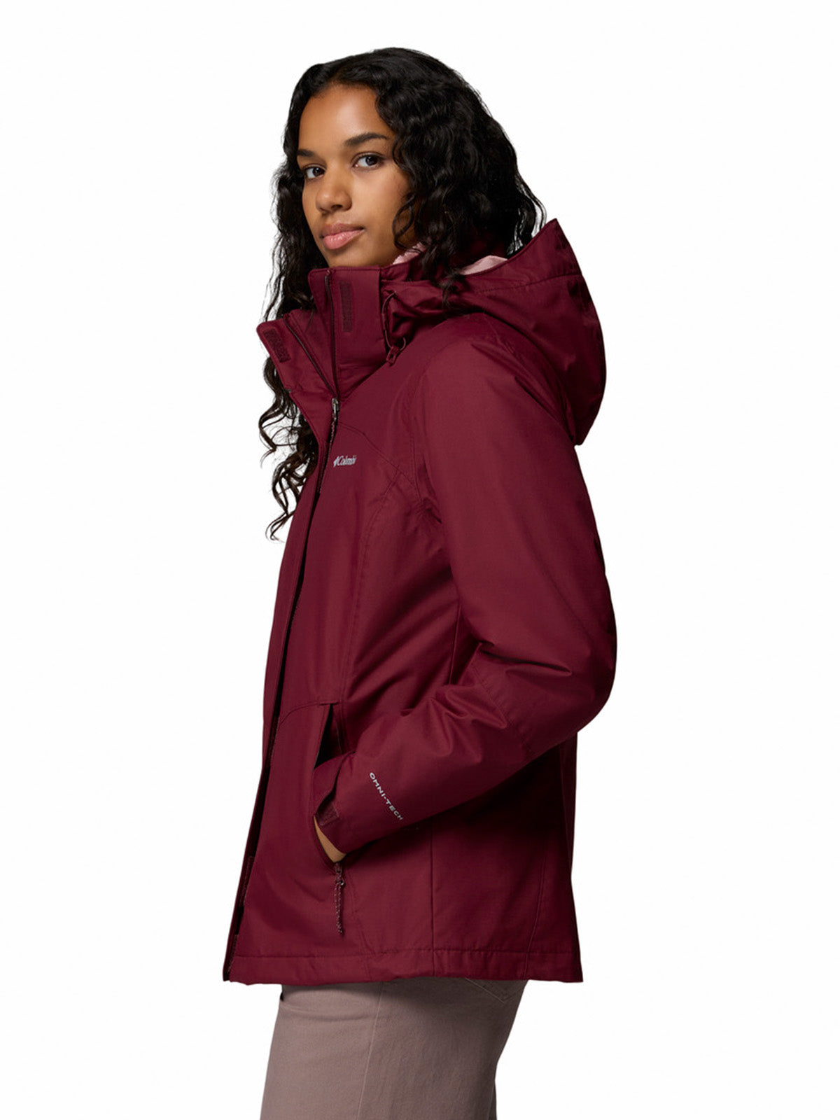 Parka Mujer Bugaboo III Fleece Interchange Morado Columbia