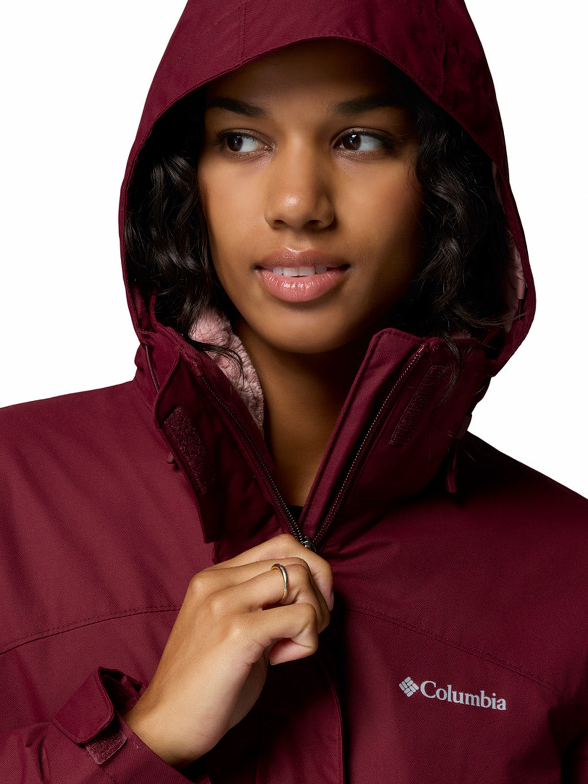 Parka Mujer Bugaboo III Fleece Interchange Morado Columbia