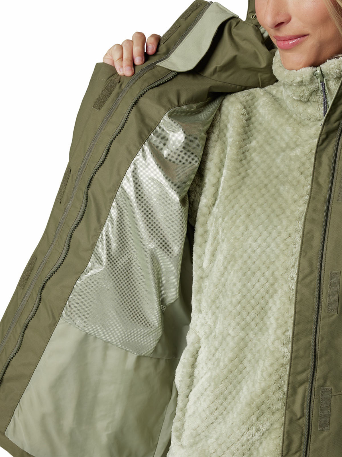 Parka Mujer Bugaboo III Fleece Interchange Verde Columbia