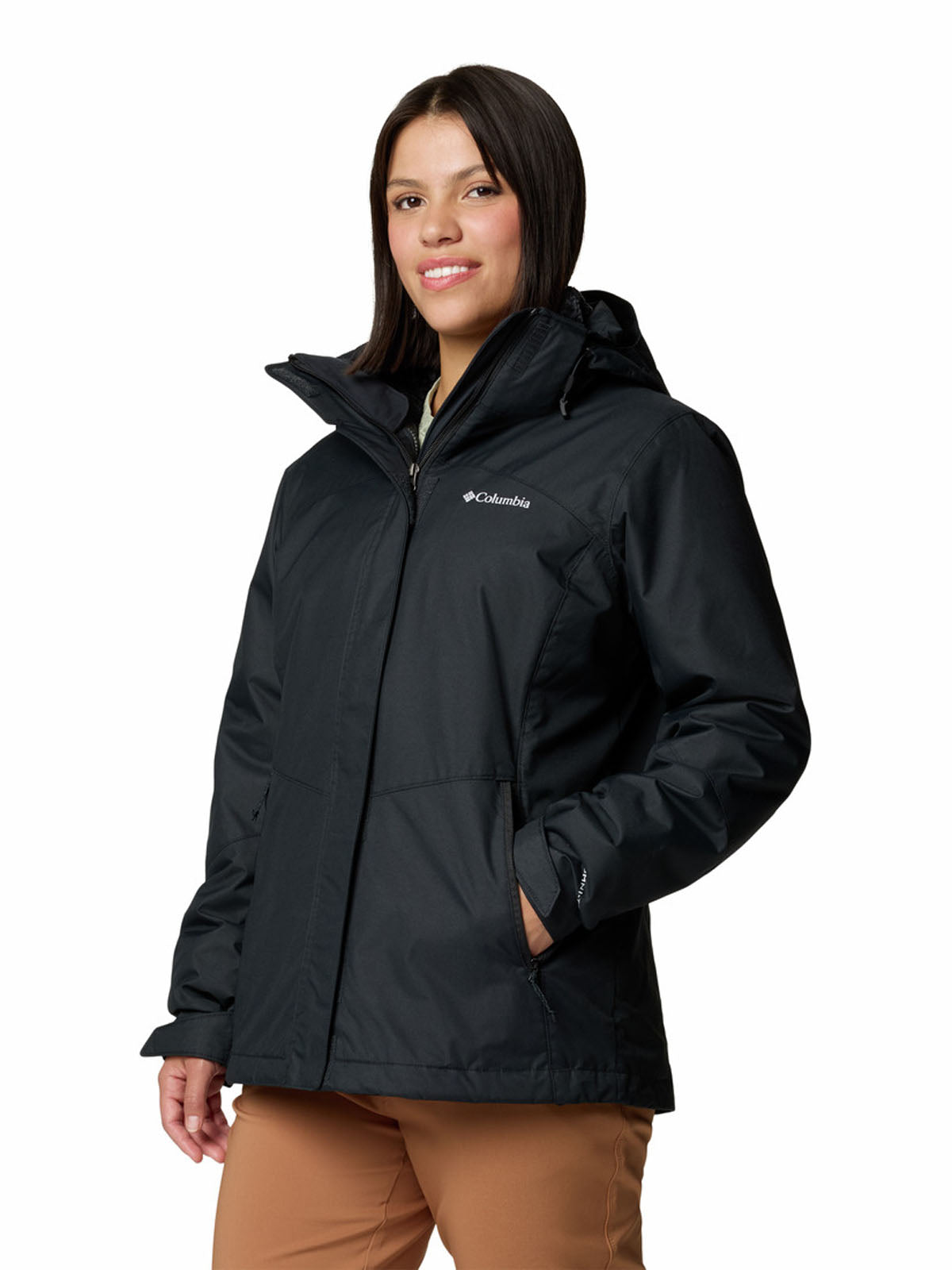 Parka Mujer Bugaboo II Interchange Negro Columbia