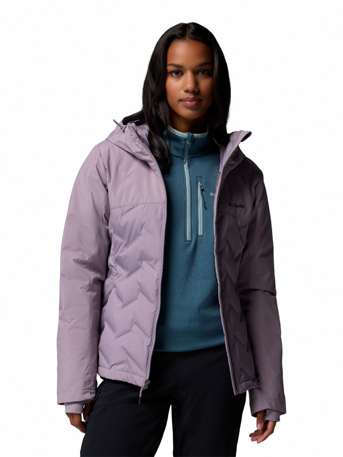 Parka Mujer Grand Trek III Down Morado Columbia – Columbia Chile
