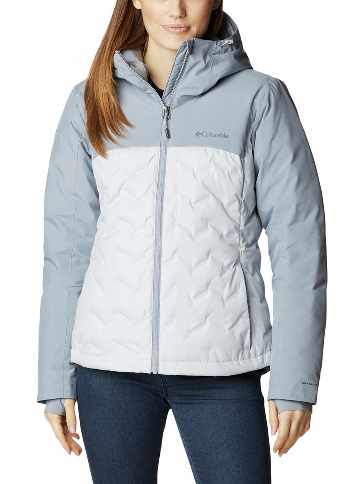 Parka Mujer Grand Trek III Down Gris Columbia