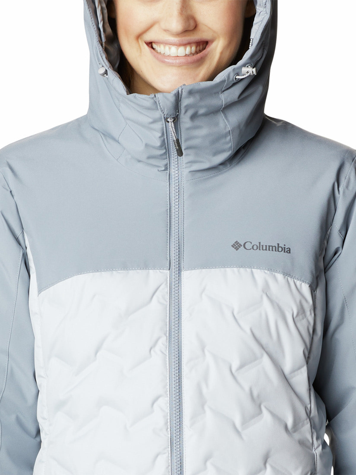 Parka Mujer Grand Trek III Down Gris Columbia