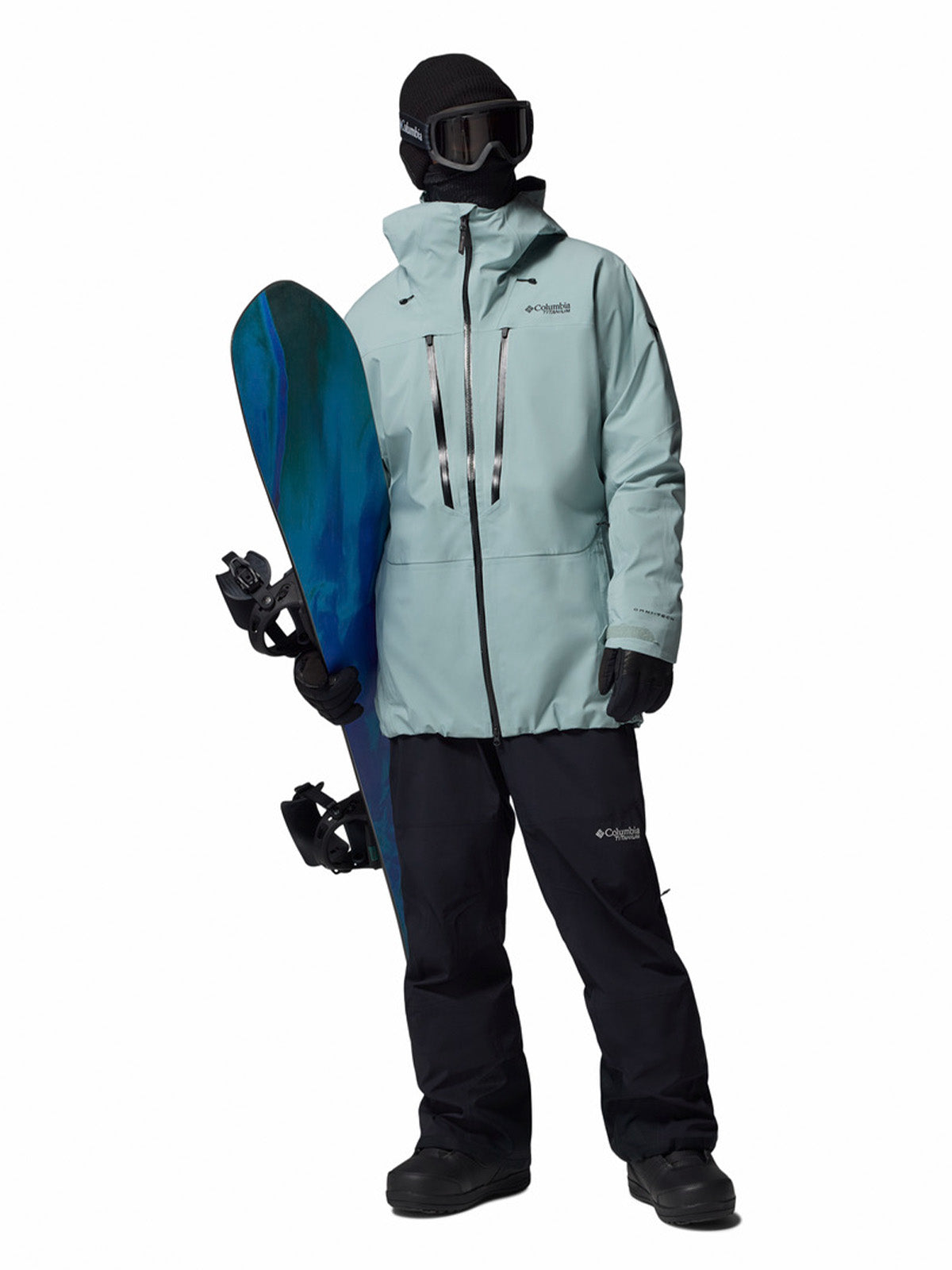 Pantalon De Nieve Hombre Platinum Peak II 3L Negro Columbia