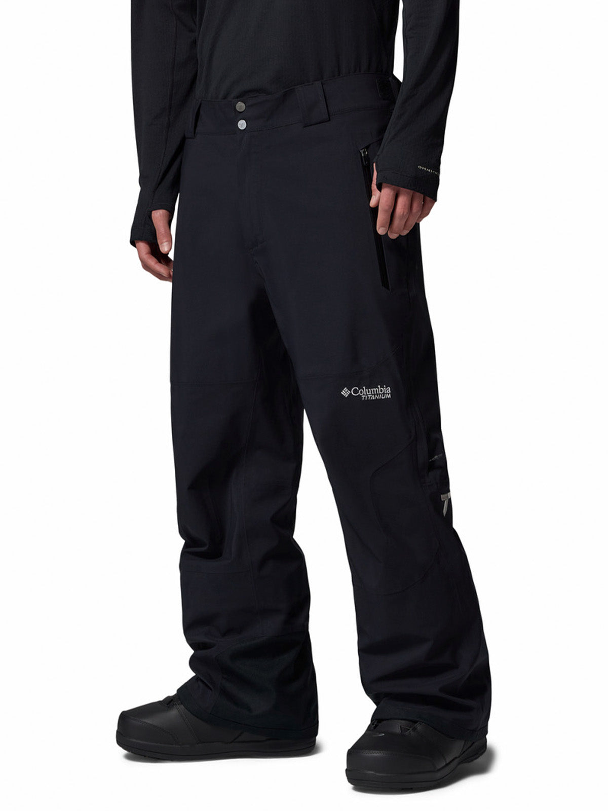 Pantalon De Nieve Hombre Platinum Peak II 3L Negro Columbia