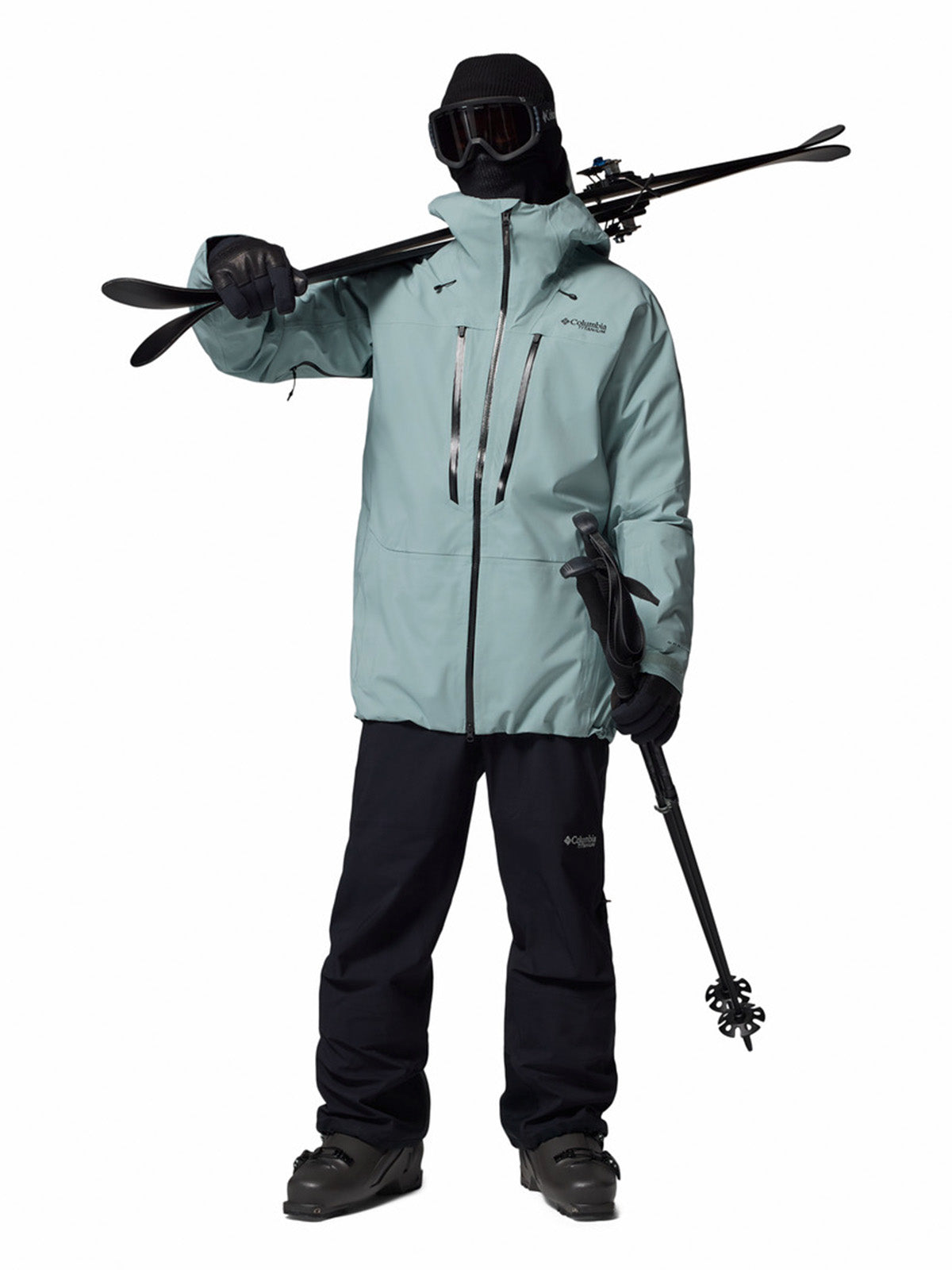 Pantalon De Nieve Hombre Platinum Peak II 3L Negro Columbia