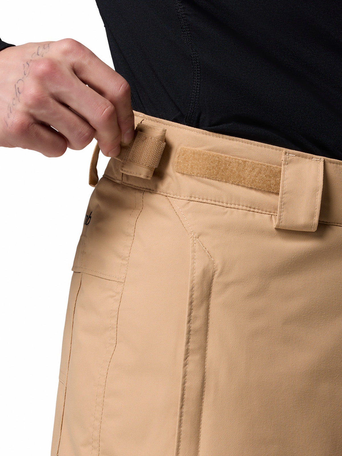 Pantalon De Nieve Hombre Bugaboo V Beige/Crudo Columbia