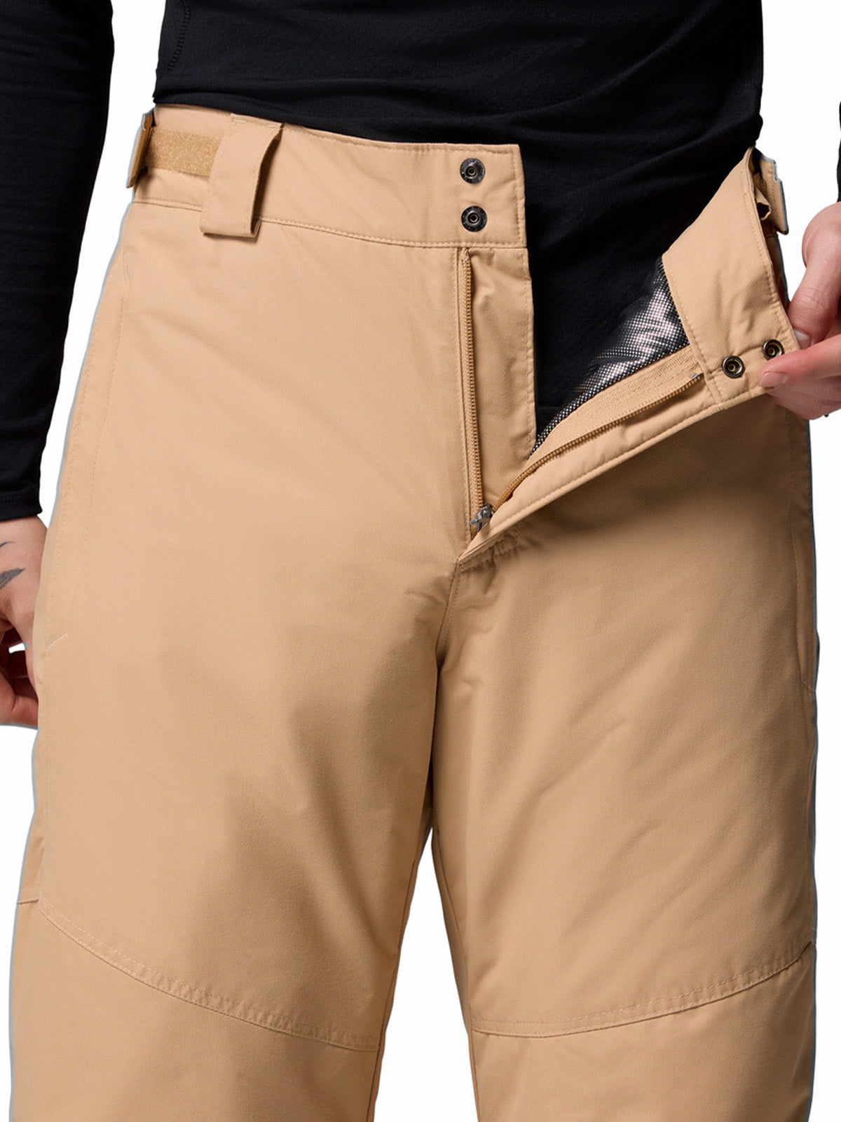 Pantalon De Nieve Hombre Bugaboo V Beige/Crudo Columbia