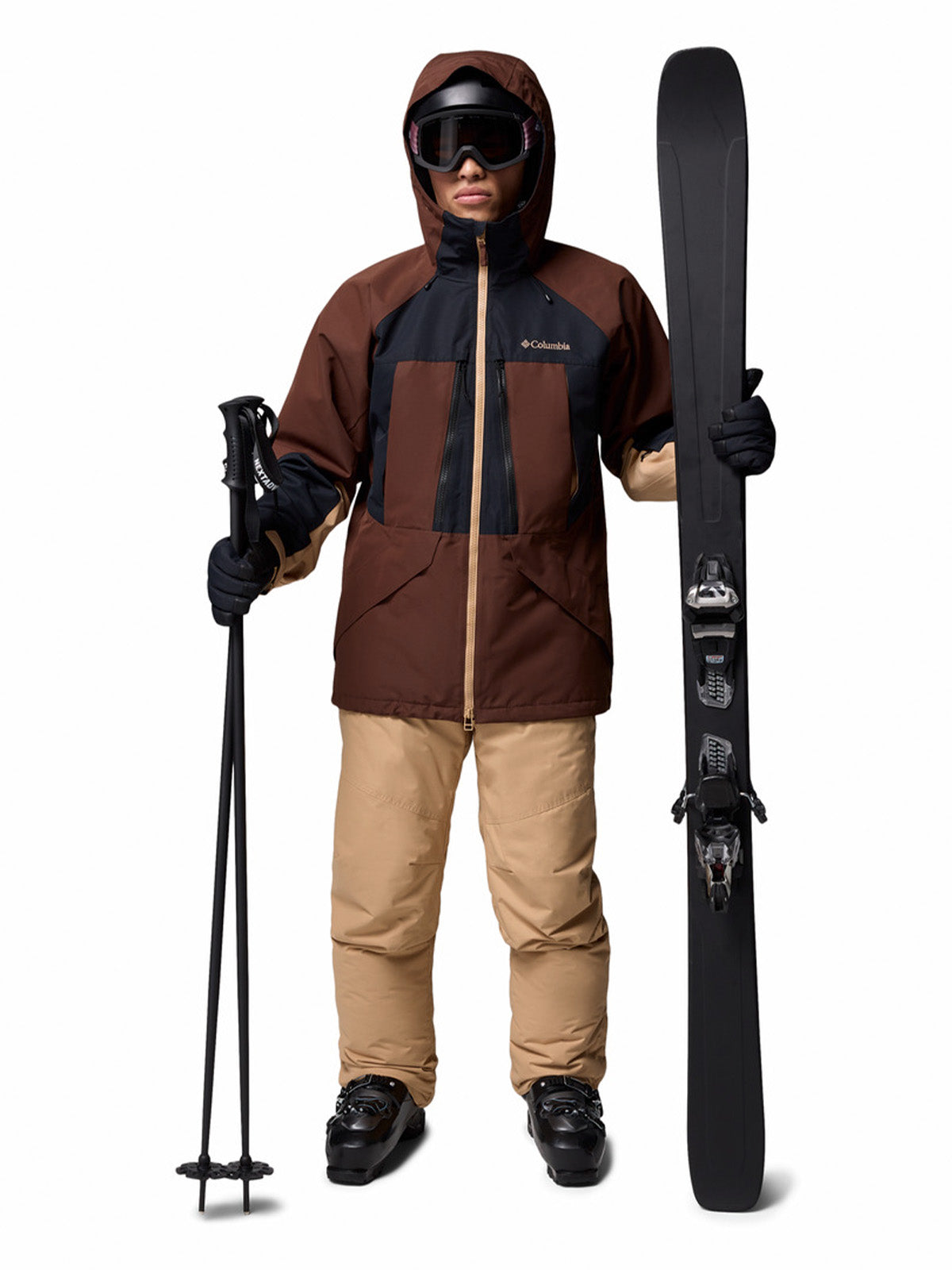Pantalon De Nieve Hombre Bugaboo V Beige/Crudo Columbia