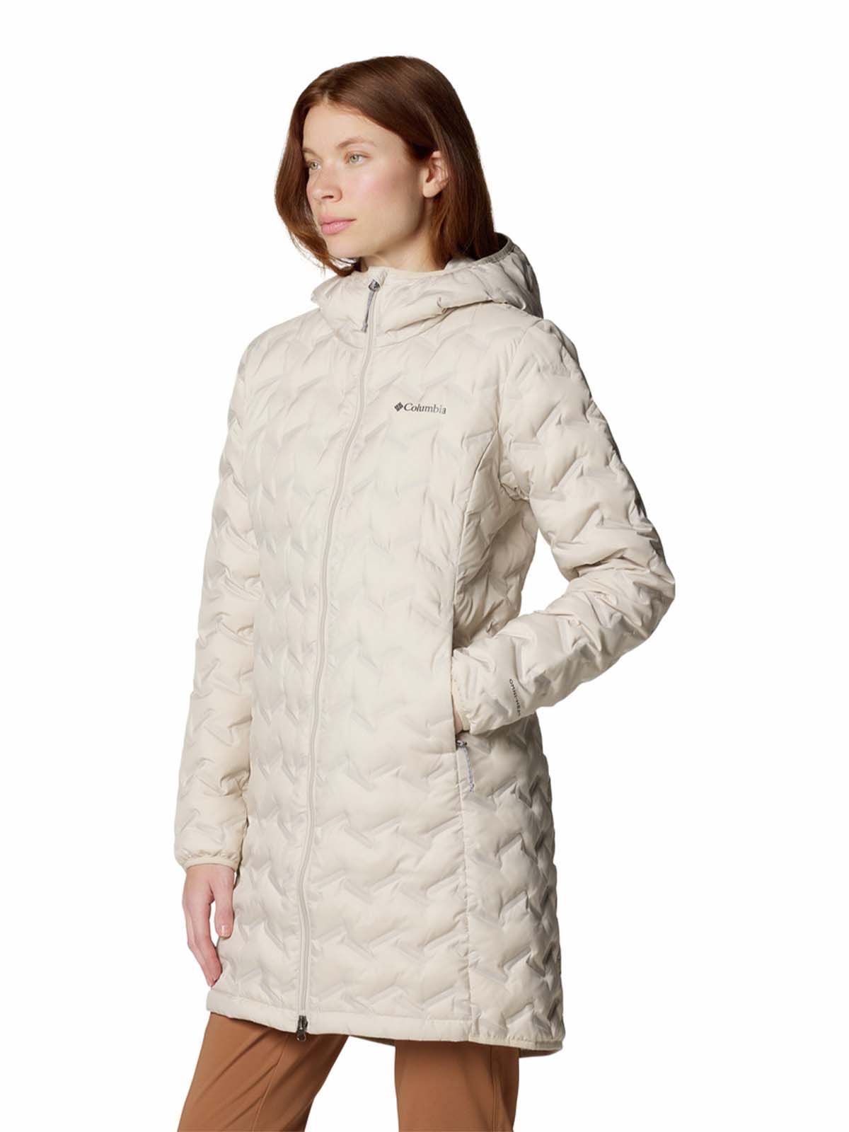 Parka Mujer Delta Ridge II Gris Columbia