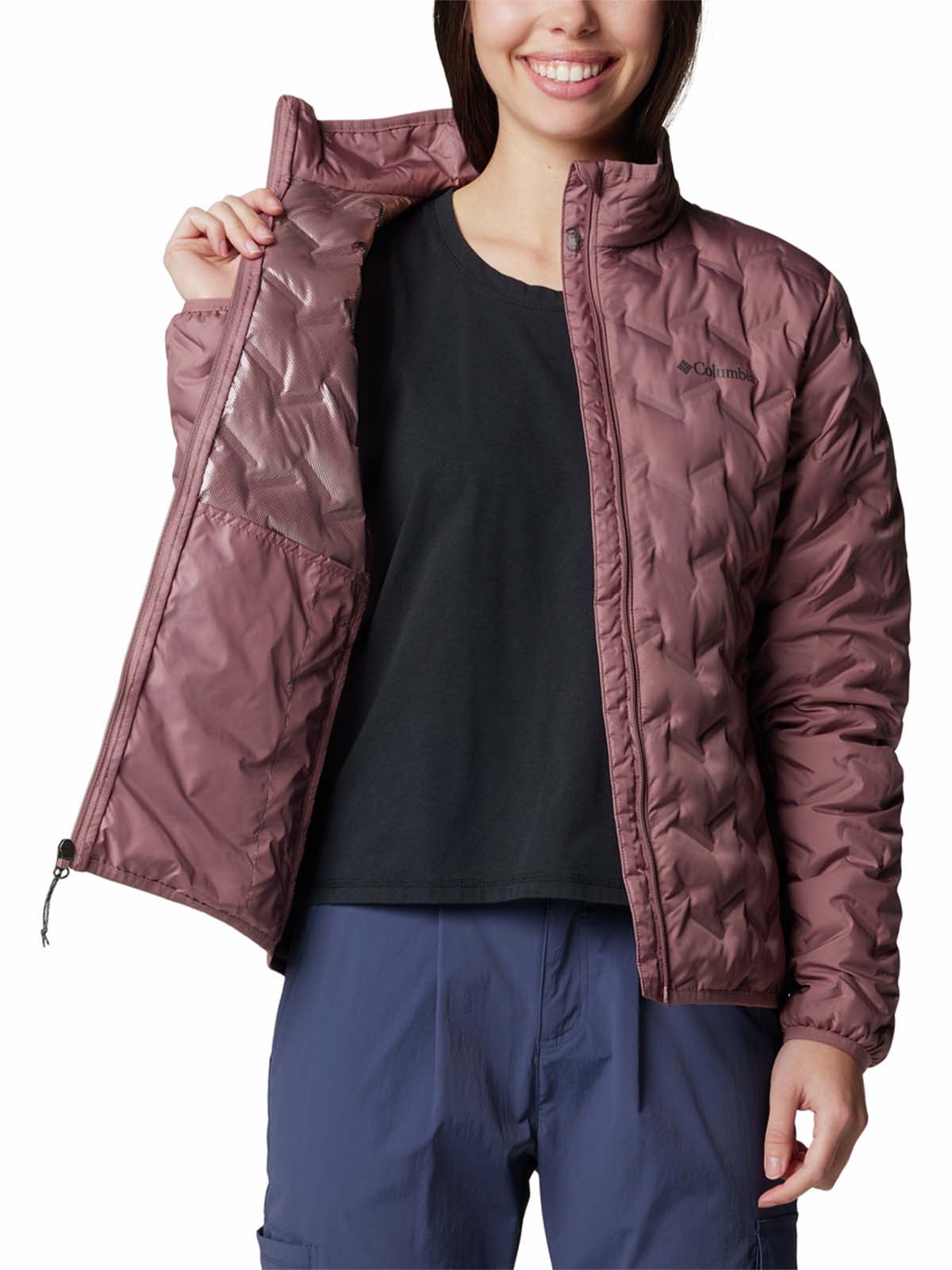 Parka Mujer Delta Ridge II Rosado Columbia