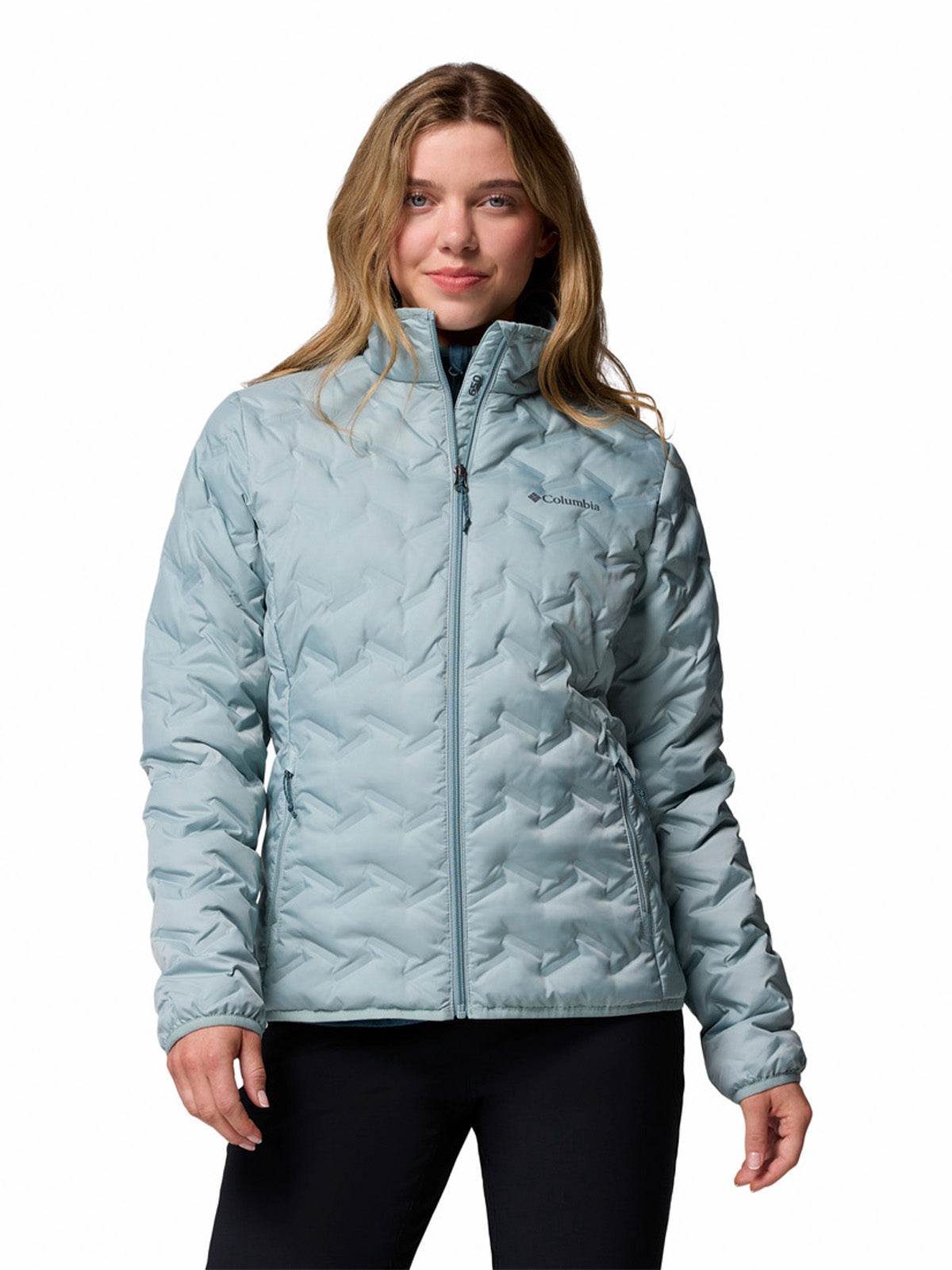 Parka Mujer Delta Ridge II Celeste Columbia