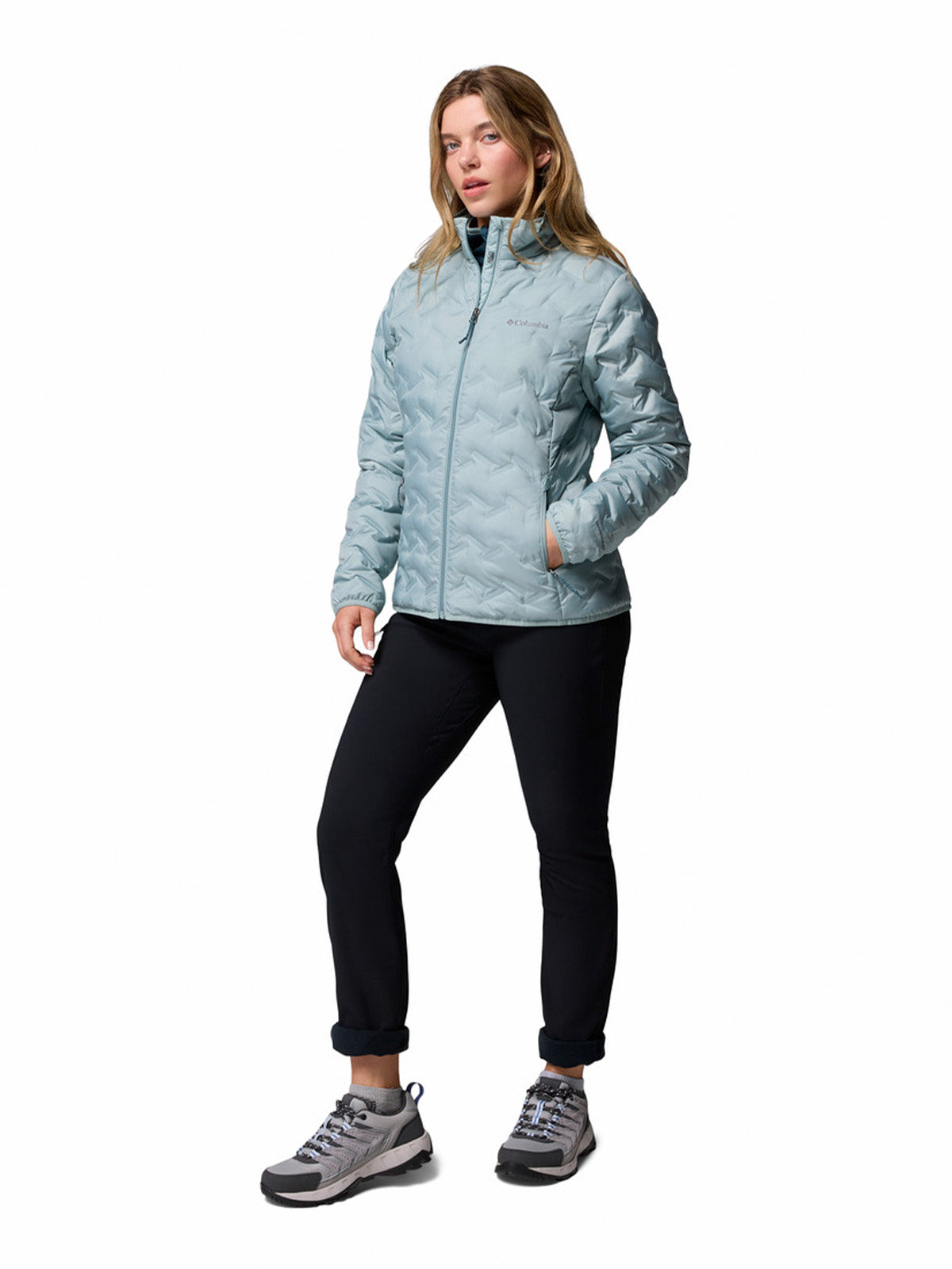 Parka Mujer Delta Ridge II Celeste Columbia