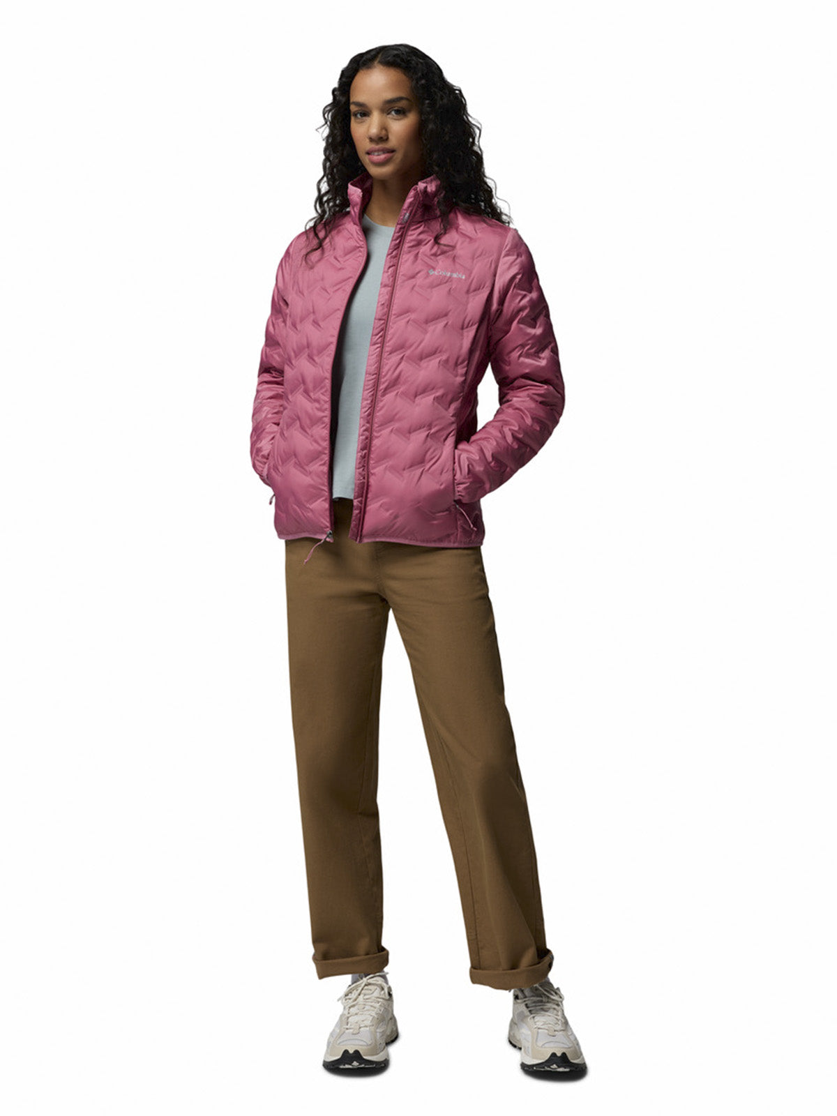 Parka Mujer Delta Ridge II Rosado Rosette Columbia – Columbia