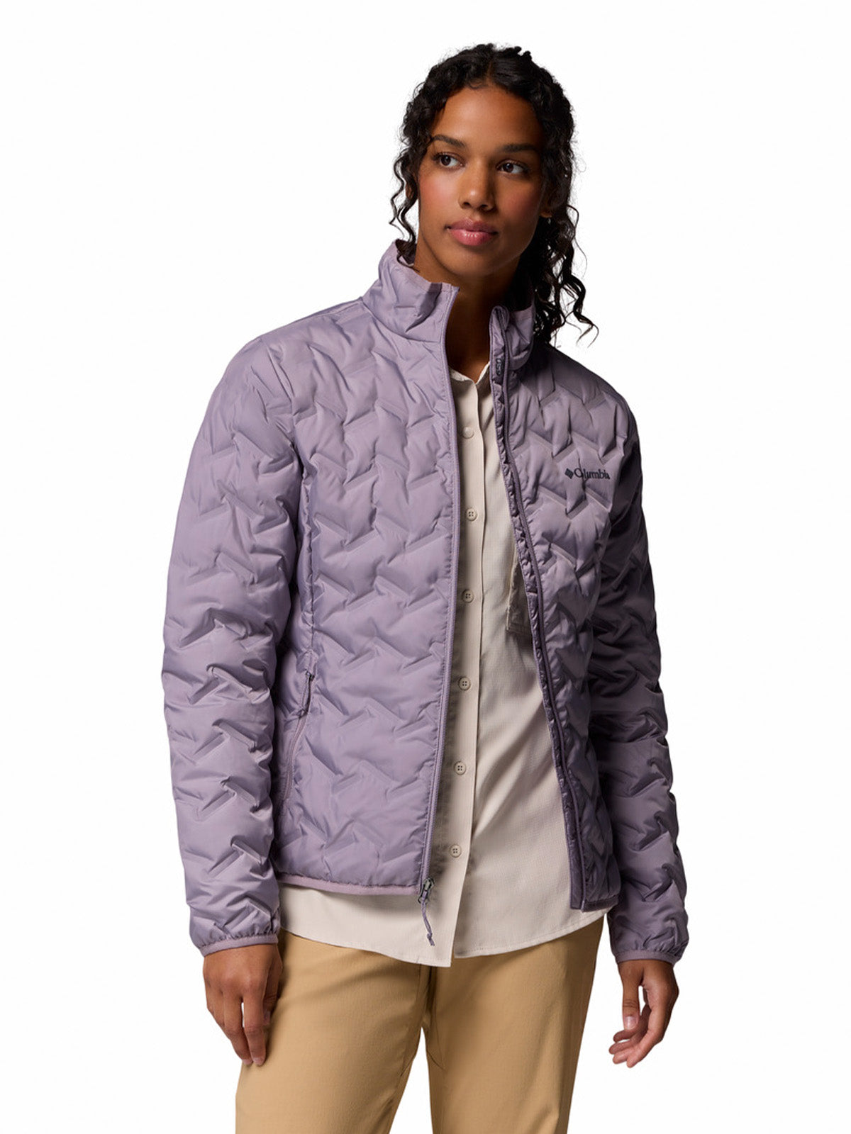Parka Mujer Delta Ridge II Down Morado Columbia