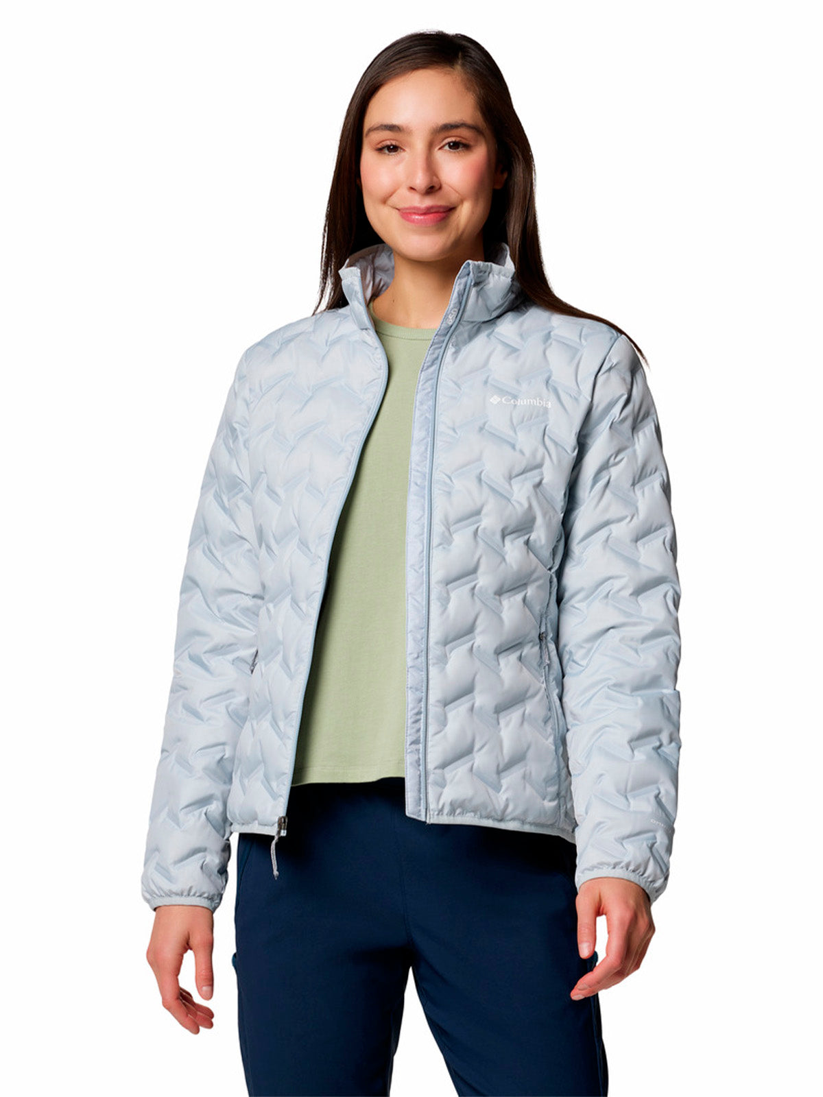 Parka Mujer Delta Ridge II Gris Columbia